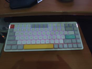 Product Review of Paket NuPhy Air75 V2 QMK Wireless Custom Mechanical Keyboard + NuFolio V3 from Tokopedia customer review 1
