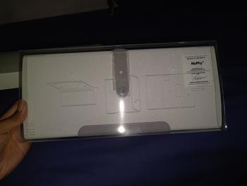 Product Review of Paket NuPhy Air75 V2 QMK Wireless Custom Mechanical Keyboard + NuFolio V3 from Tokopedia customer review 2