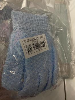 Product Review of Goto [COD] Truvic Bath Glove Sarung Tangan Mandi Penggosok Badan Penghilang Daki from Tokopedia customer review 0