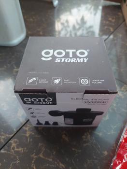 Product Review of Goto [COD] Stormy Pompa Angin Listrik Kolam Renang Kasur Elektrik Air Pump from Tokopedia customer review 0