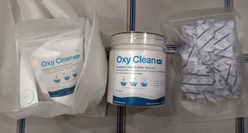 Product Review of Oxy Clean Pro - Pemutih Pakaian / Penghilang Noda / Pencerah Pakaian OxyAsh 500gr by Kimiamart from Tokopedia customer review 0