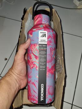 Product Review of Corkcicle 32oz Sport Canteen Series A Dopamine Floral from Tokopedia customer review 0
