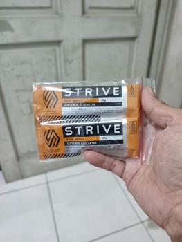 Product Review of STRIVE ENERGY GEL 24g MANGGA MARKISA NANAS untuk supplemen tenaga lari sepeda triathlon  - 1 BOX isi 5 sachet from Tokopedia customer review 0