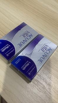 Product Review of ACUVUE VITA MONTHLY CONTACT LENS SOFTLENS SOFTLEN LENSA KONTAK BULANAN 1 BOX ISI 6 PCS from Tokopedia customer review 2