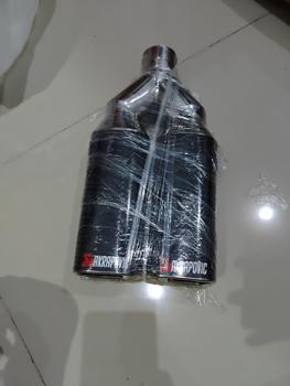 Product Review of Knalpot Mobil Doble Muffler Twin Universal Stainless Steel from Tokopedia customer review 1