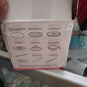 Momwell Baby Food Maker Multifungsi Grinding Bowl 10 in 1 Alat Pembuat Makanan Mpasi Bayi Alat Saring Mpasi Bayi BF01