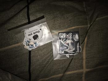 Product Review of Stiker Pack Ado Premium, Sticker Anime Waterproof from Tokopedia customer review 0
