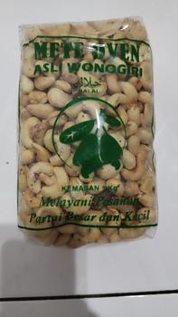 Product Review of kacang mete oven original 1kg from Tokopedia customer review 0