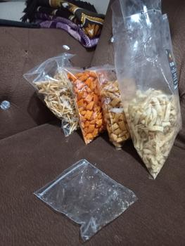 Product Review of ALMASNACK KUE BANTAL PANG PANG MANIS & PEDAS 250gr SNACK KILOAN MURAH from Tokopedia customer review 0