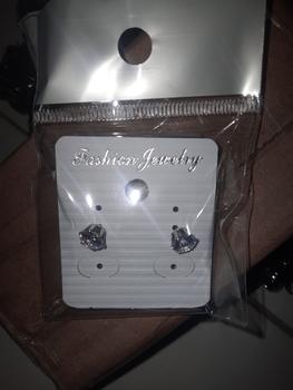 Product Review of Anting Tusuk Titanium Anti Karat Bulat Satu Mata Asli Wanita Silver from Tokopedia customer review 0