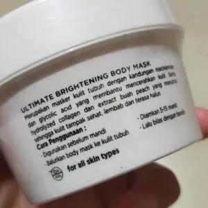 ISWHITE Masker Badan - Body Mask - Bodymask - Whitening Ultimate