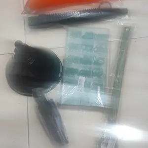 Corong Oli Minyak Bensin Mulut Panjang Anti Tumpah Wadah Kitchenware Long Funnel Car Oil Plastik