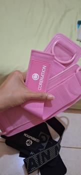 Product Review of CoreNation Active Wrist Wrap Strap Support Wrist Wrap Wristband Weight Lifting Gym Fitness - WIDE FASTGRIP from Tokopedia customer review 1