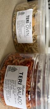Product Review of TERI BALADO LISAHWAN. Bumbu balado lebih medok. from Tokopedia customer review 0