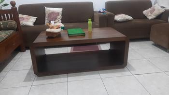 Product Review of meja tamu minimalis meja tamu meja tamu kayu jati from Tokopedia customer review 0