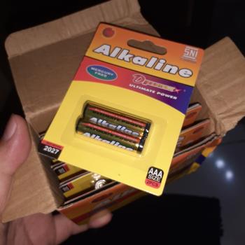Product Review of Baterai Alkaline size AAA 1 5 volt Merk Dynamax from Tokopedia customer review 1
