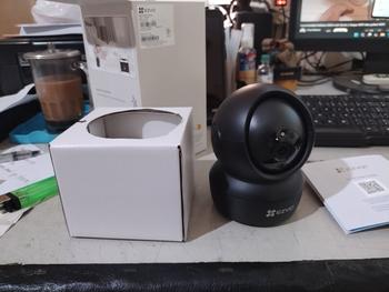 Product Review of Camera Ezviz C6N Smart Wifi Pan Tilt Camera 1080p Garansi Resmi from Tokopedia customer review 1