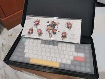 Product Review of Paket NuPhy Air75 V2 QMK Wireless Custom Mechanical Keyboard + NuFolio V3 from Tokopedia customer review 2