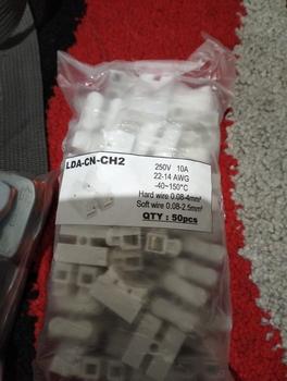 Product Review of Konektor Kabel 2pin Sambungan Kabel Listrik Spring Terminal Quick Cable Connector from Tokopedia customer review 0