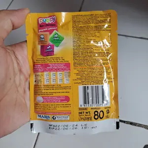 Pedigree Pouch Puppy 80gr Makanan Anjing Basah - Isi 6