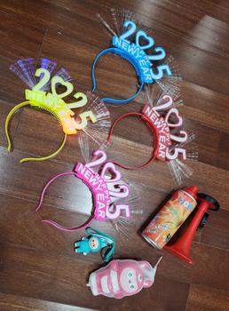 Product Review of Bando 2025 Led Pesta Tahun Baru - Bando Happy New Year from Tokopedia customer review 0