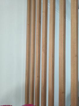 Product Review of Partisi Hollow PVC 3 METER Kisi Kisi Sekat Ruangan Indoor Motif Kayu from Tokopedia customer review 0