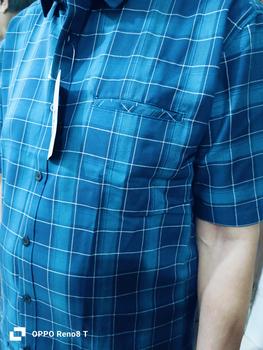 Product Review of Simple Perfect Baju Kemeja Chicago Pria Lengan Pendek Exclusive Premium Motif Kotak Katun Casual from Tokopedia customer review 1
