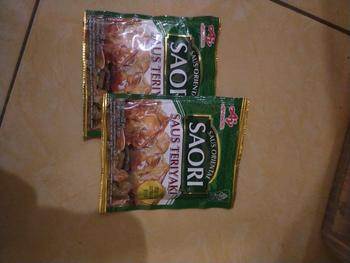 Product Review of SAORI® Saus Teriyaki Oriental Sachet 22ml (4 pcs) from Tokopedia customer review 1