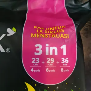 Softex Daun Sirih + Vitamin E 3in1 16s - Pembalut Daun Sirih