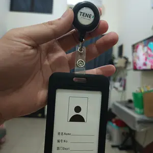 Yoyo Putar Doff-Tempat ID Card 2 sisi-Doff-Exclusive-Paket Termurah