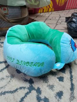 Product Review of ngasoh.id Bantal Leher Traveling Lucu Bantal Perjalanan Study Tour Bahan Halus Sandaran Kepala Mobil Pesawat Dewasa Bed from Tokopedia customer review 1