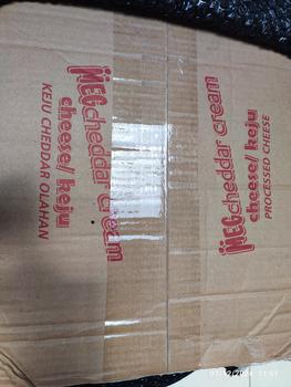 Product Review of meg cheddar cream cheese 2kg from Tokopedia customer review 0