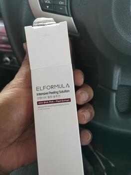 Product Review of [READY STOCK] ELFORMULA Intensive Peeling Solution - Serum Exfoliating Dark Spot Eksfoliasi Wajah Berminyak Mencerahkan Kusam dan Mengangkat Sel Kulit Mati dan Kotoran Exfoliasi from Tokopedia customer review 0