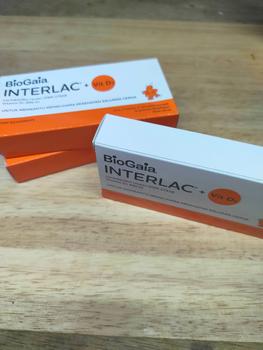 Product Review of Interlac Probiotik + Vit D3 400 IU 3 Strip @10 Tablet - Menjaga Kesehatan Saluran Cerna dan Daya Tahan Tubuh Anak hingga Dewasa from Tokopedia customer review 0
