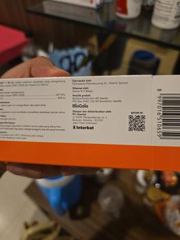 Product Review of Interlac Probiotik + Vit D3 400 IU 3 Strip @10 Tablet - Menjaga Kesehatan Saluran Cerna dan Daya Tahan Tubuh Anak hingga Dewasa from Tokopedia customer review 1