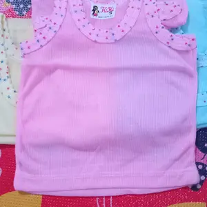 Alecang Store GROSIR 6 PCS KAOS DALAM ANAK KIKI WARNA singlet kaos dalam  anak perempuan