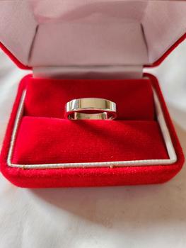 Product Review of Cincin Perak 925 Unisex Polos SSR120 from Tokopedia customer review 0