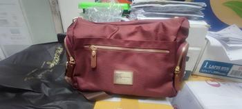 Product Review of Phillipe Jourdan Aurora Tas Selempang Wanita Maroon from Tokopedia customer review 0