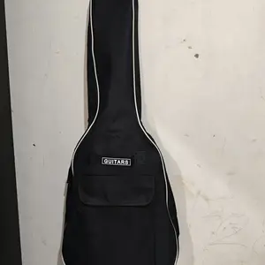 Tas Gitar Oxford Padded Guitar Case Double Strap Waterproof Black