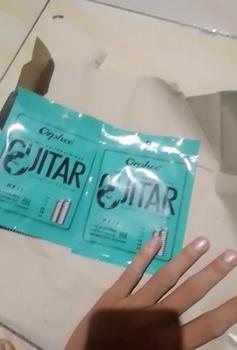 Product Review of Orphee RX SET Senar GItar Elektrik Ukuran 9 10 11 RX15 RX17 RX19 RX15-C from Tokopedia customer review 0