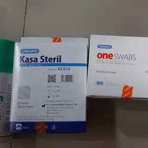 alcohol swab onemed/kapas alkohol/ tisu alkohol onemed isi 100's
