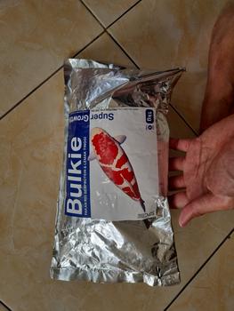 Product Review of 1mm Makanan / Pakan Pelet Ikan Koi Growth Apung 1 Kg Bulkie from Tokopedia customer review 0