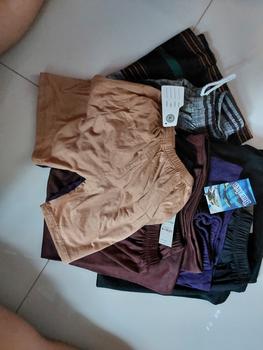 Product Review of (Polos) Celana Wanita Selutut Pendek Big Size Muat Sampai Super Jumbo / Dalaman Harian Adem Murah Santai from Tokopedia customer review 0