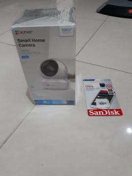 Product Review of Camera Ezviz C6N Smart Wifi Pan Tilt Camera 1080p Garansi Resmi from Tokopedia customer review 1