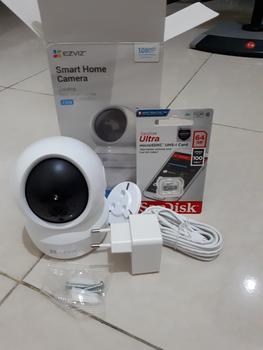 Product Review of Camera Ezviz C6N Smart Wifi Pan Tilt Camera 1080p Garansi Resmi from Tokopedia customer review 2