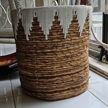Product Review of Keranjang Anyaman Banana Macrame / Cover Pot / Keranjang Macrame from Tokopedia customer review 0