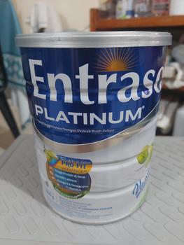 Product Review of ENTRASOL PLATINUM VANILLA 800 G from Tokopedia customer review 0