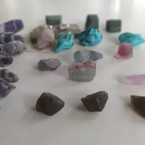 AMETHYST DREAM CHEVRON ROUGH CHUNGKY9