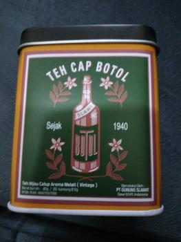 Product Review of Teh Cap Botol Vintage Teh Celup Aroma Melati isi 20 Bags Asli Tegal from Tokopedia customer review 1