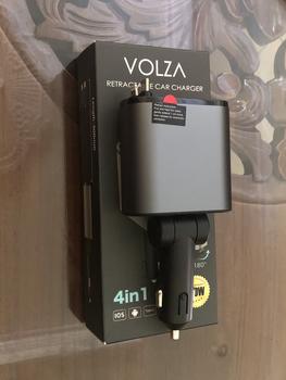 Product Review of Volza Retractable Charger (4in1) Kabel Fast Charging Cable Adaptor Aluminium Panjang iphone from Tokopedia customer review 3